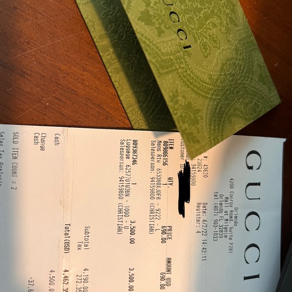 Gucci backpack - Picture 3 of 10